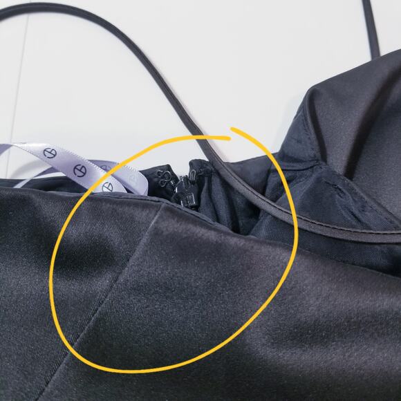 JS Collections Sateen Lace Sequins Black Cocktail Mini Dress - Picture 10 of 13